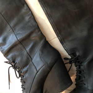 Steve Madden LUXE Heeled Leather Boots